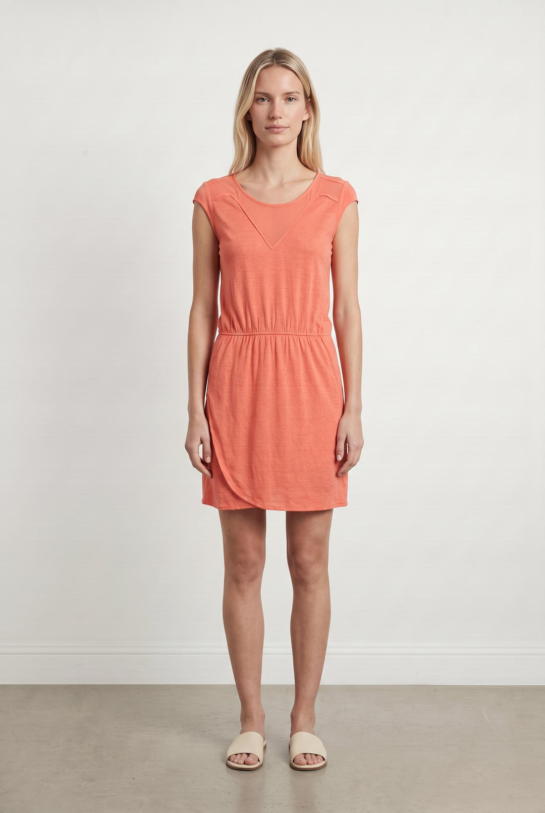 Robe Fluide Rose - Taille S/36 de la marque One Step | PARAD93065 - Vendu par Paradigme - Image 1