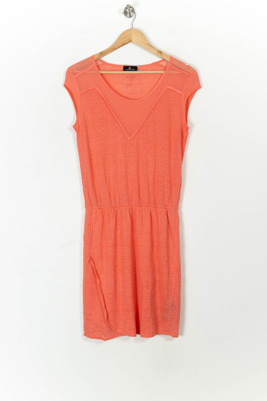 Robe Fluide Rose - Taille S/36 de la marque One Step | PARAD93065 - Vendu par Paradigme - Image 2