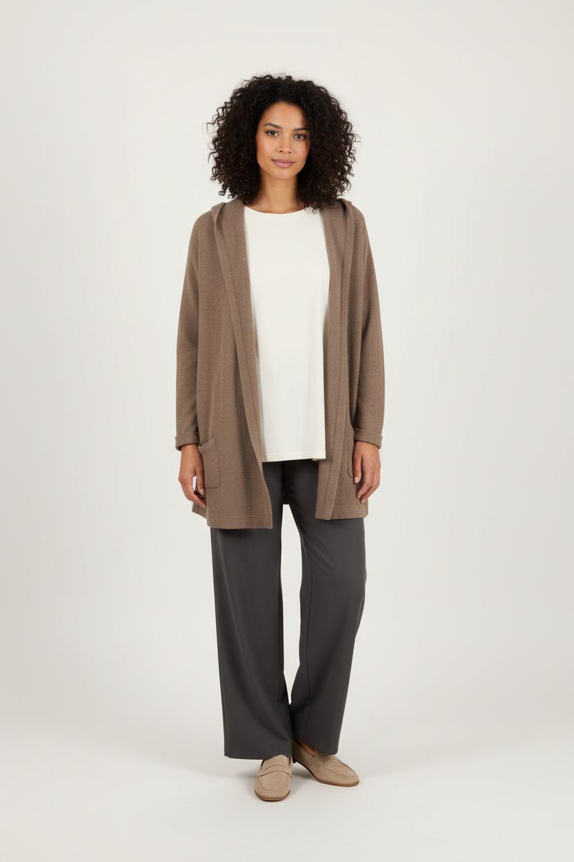 Cardigan Beige - Taille L/40 de la marque Comptoir des Cotonniers | PARAD93067 - Vendu par Paradigme - Image 1