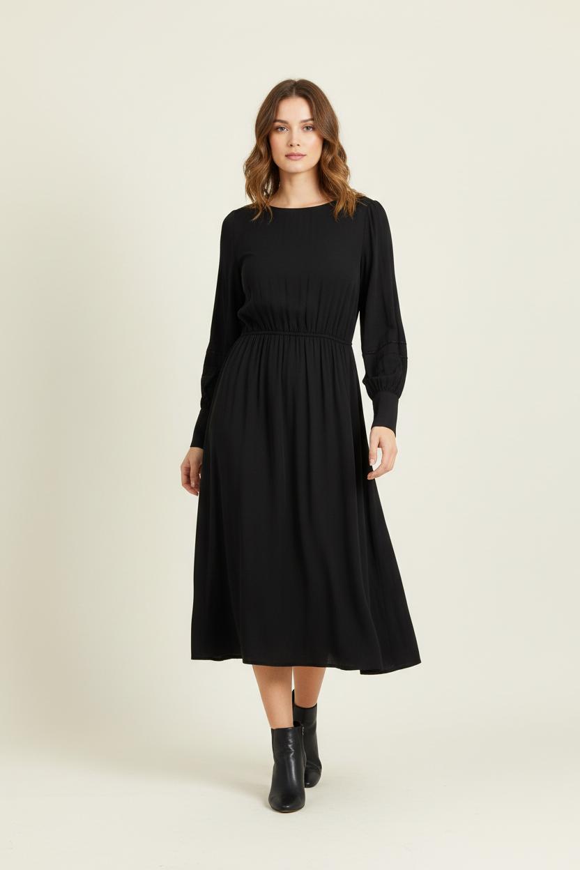 Robe Noire - Taille M/38 de la marque Comptoir des Cotonniers | PARAD93077 - Vendu par Paradigme - Image 1
