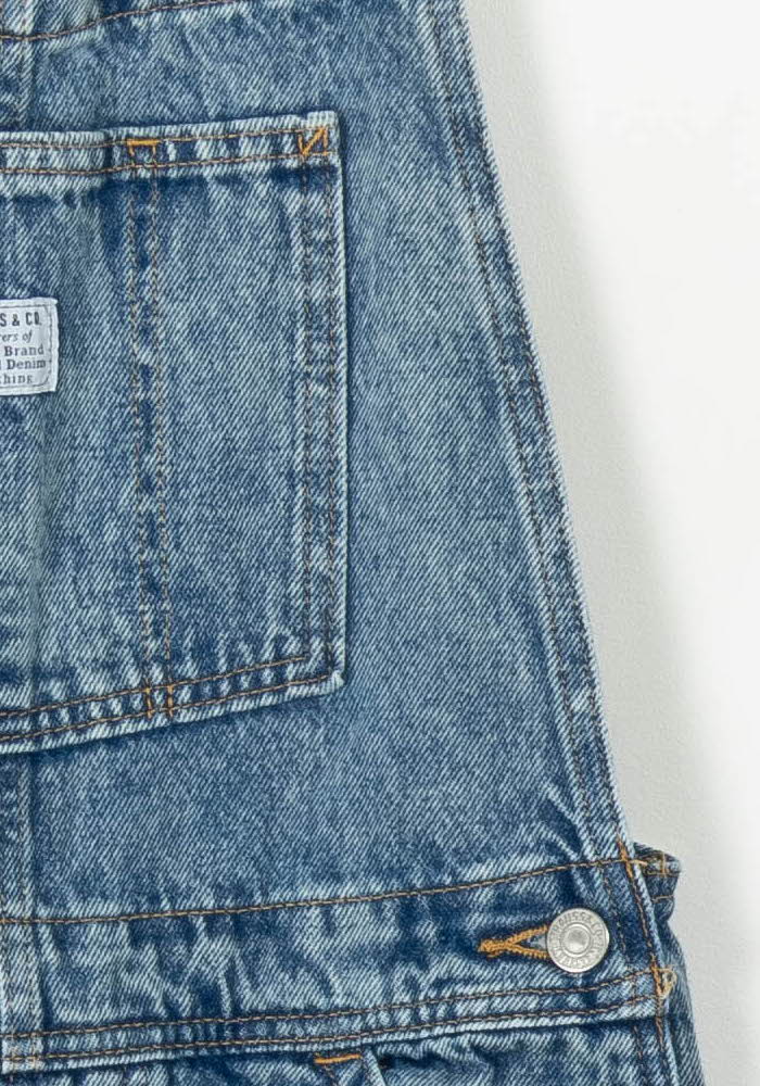 Salopette Bleue - Taille S/36 de la marque Levi's | PARAD93079 - Vendu par Paradigme - Image 3