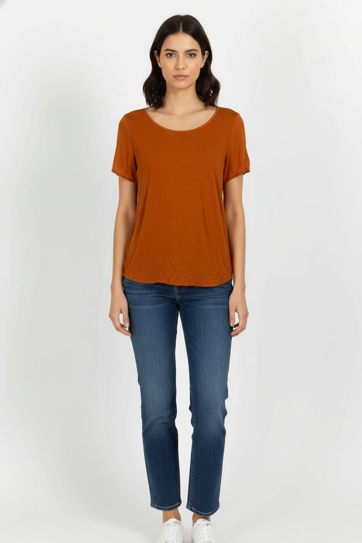 Tee-shirt Orange - Taille M/38 de la marque Comptoir des Cotonniers | PARAD93082 - Vendu par Paradigme - Image 1