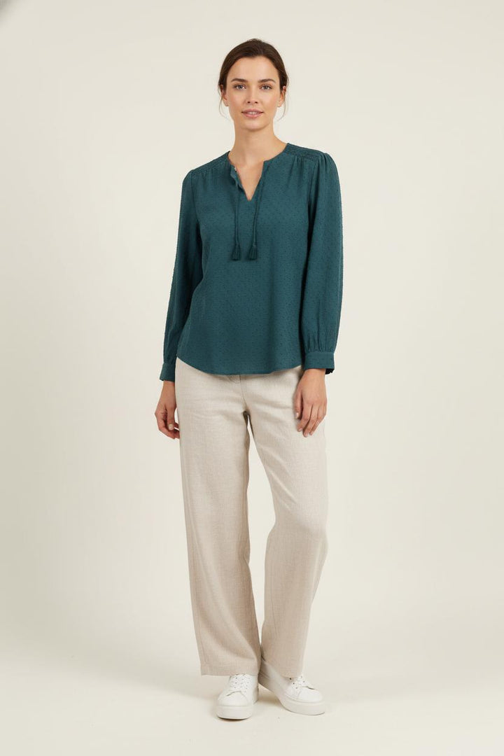 Blouse Bleue - Taille XS/34 de la marque Karl Marc John | PARAD93083 - Vendu par Paradigme - Image 1