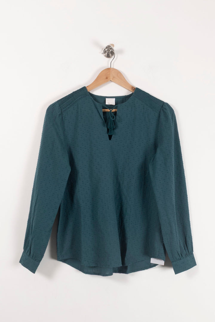 Blouse Bleue - Taille XS/34 de la marque Karl Marc John | PARAD93083 - Vendu par Paradigme - Image 2
