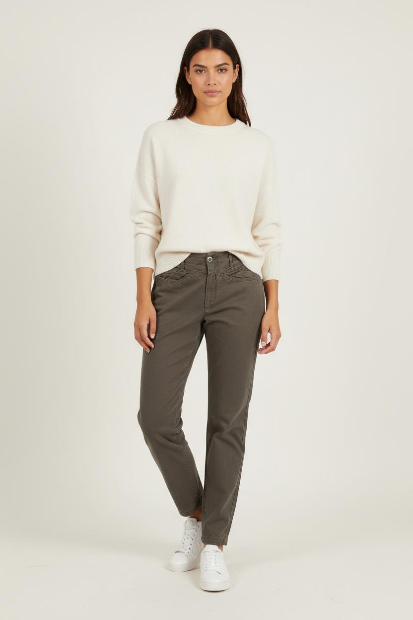 Pantalon Vert - Taille XS/34 de la marque One Step | PARAD93087 - Vendu par Paradigme - Image 1