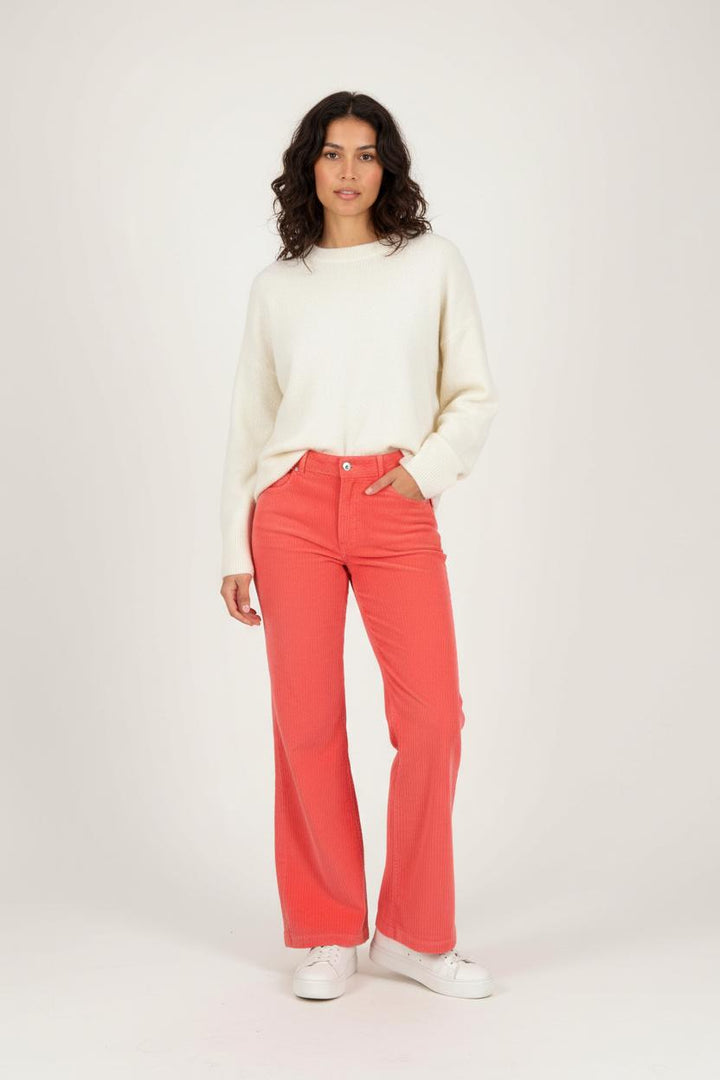 Pantalon Évasé Rose - Taille M/38 de la marque Côtelé Paris | PARAD93090 - Vendu par Paradigme - Image 1