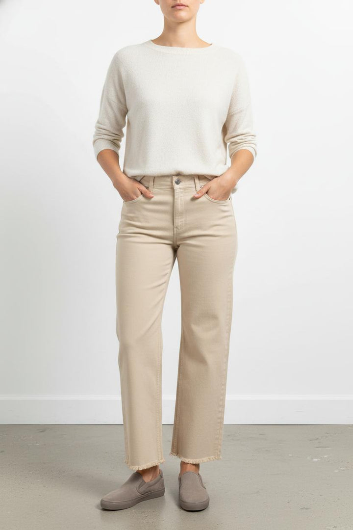 Jean Beige - Taille M/38 de la marque La Fée Maraboutée | PARAD93092 - Vendu par Paradigme - Image 1