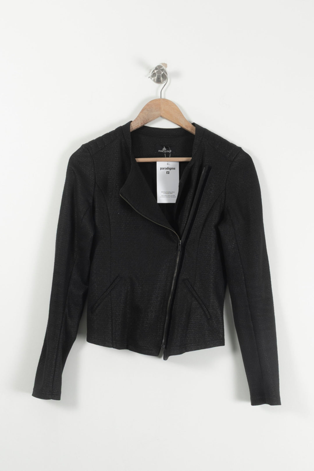 Veste Noire - Taille XS/34 de la marque One Step | PARAD93097 - Vendu par Paradigme - Image 2