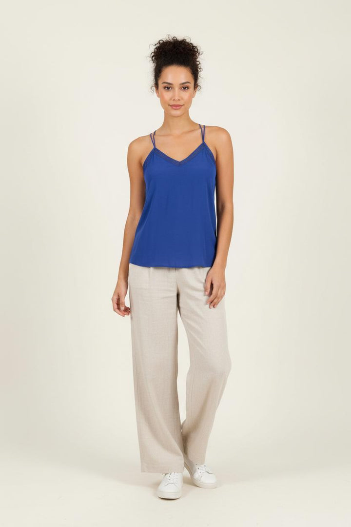 Débardeur Bleu - Taille XS/34 de la marque Suncoo | PARAD93104 - Vendu par Paradigme - Image 1