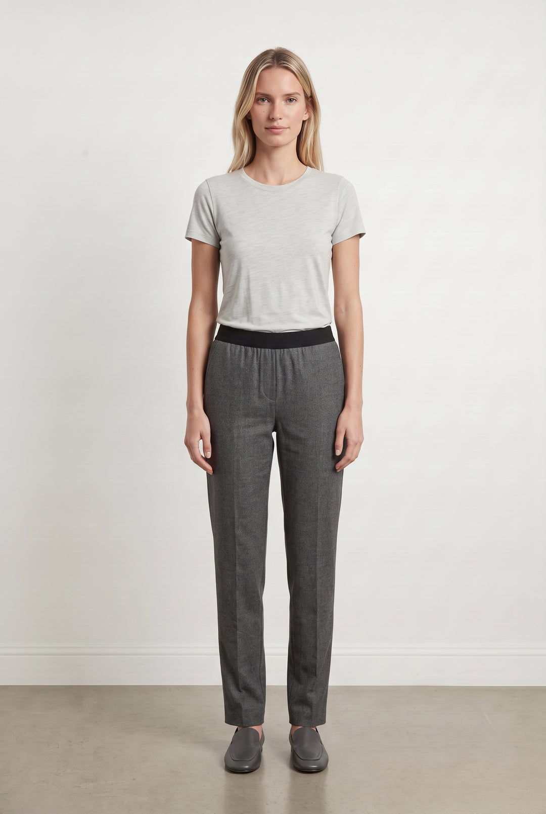 Pantalon Cigarette Gris - Taille S/36 de la marque Maison 123 | PARAD93107 - Vendu par Paradigme - Image 1