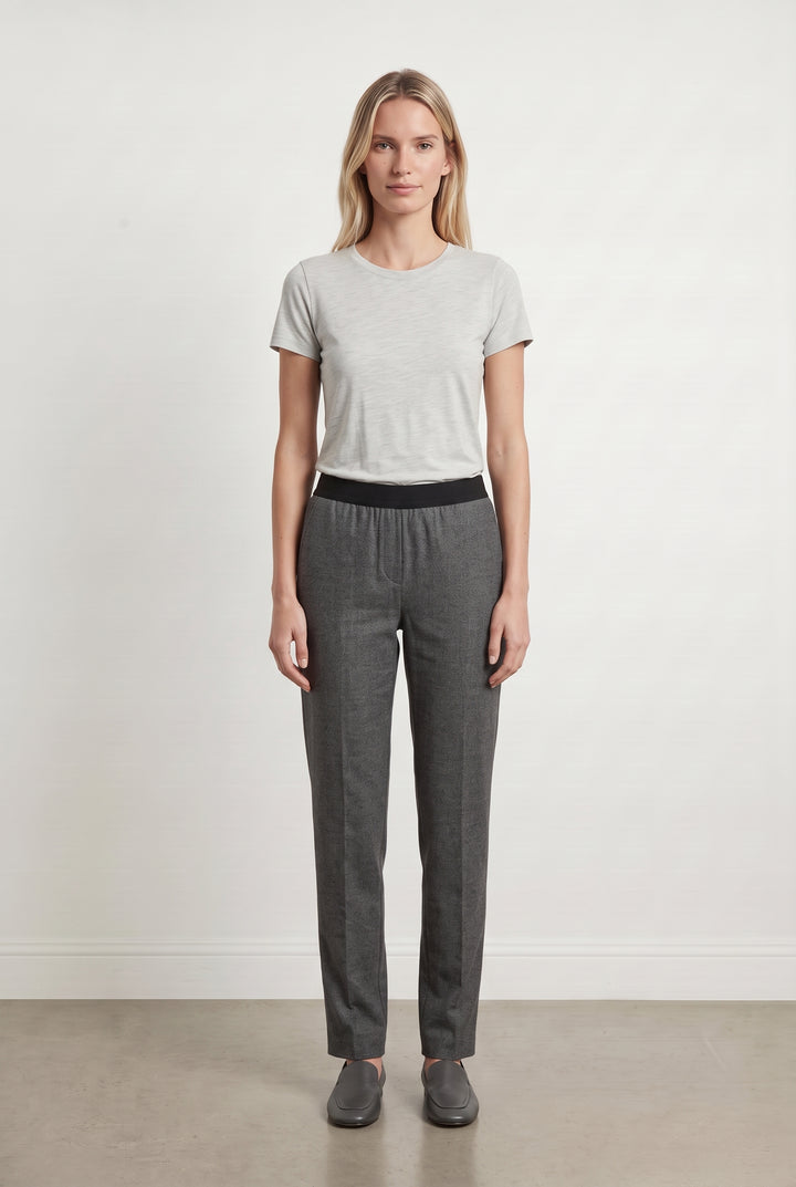 Pantalon Cigarette Gris - Taille S/36 de la marque Maison 123 | PARAD93107 - Vendu par Paradigme - Image 1