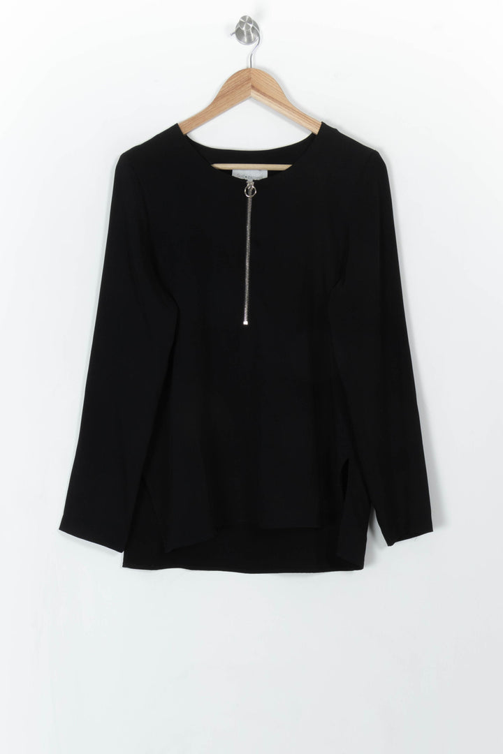 Blouse Noire - Taille M/38 de la marque Sud express | PARAD93113 - Vendu par Paradigme - Image 2