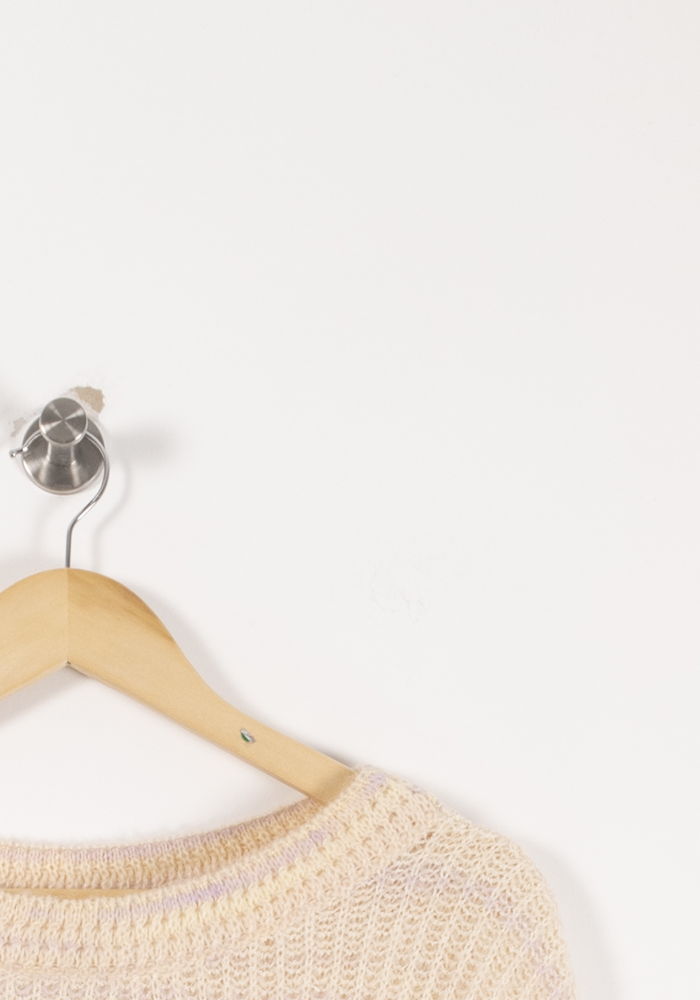 Pull Beige et Lilas - Taille S/36 de la marque Des petits hauts | PARAD93118 - Vendu par Paradigme - Image 3