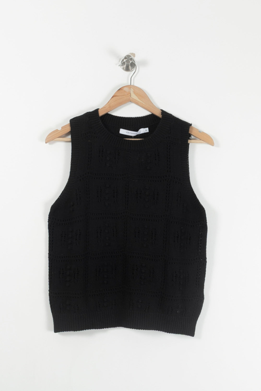 Débardeur Noir - Taille M/38 de la marque La Fée Maraboutée | PARAD93119 - Vendu par Paradigme - Image 2