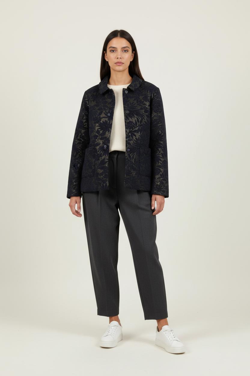Veste Bleu et Doré - Taille L/40 de la marque Des petits hauts | PARAD93121 - Vendu par Paradigme - Image 1