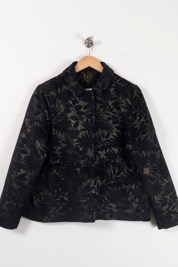 Veste Bleu et Doré - Taille L/40 de la marque Des petits hauts | PARAD93121 - Vendu par Paradigme - Image 2