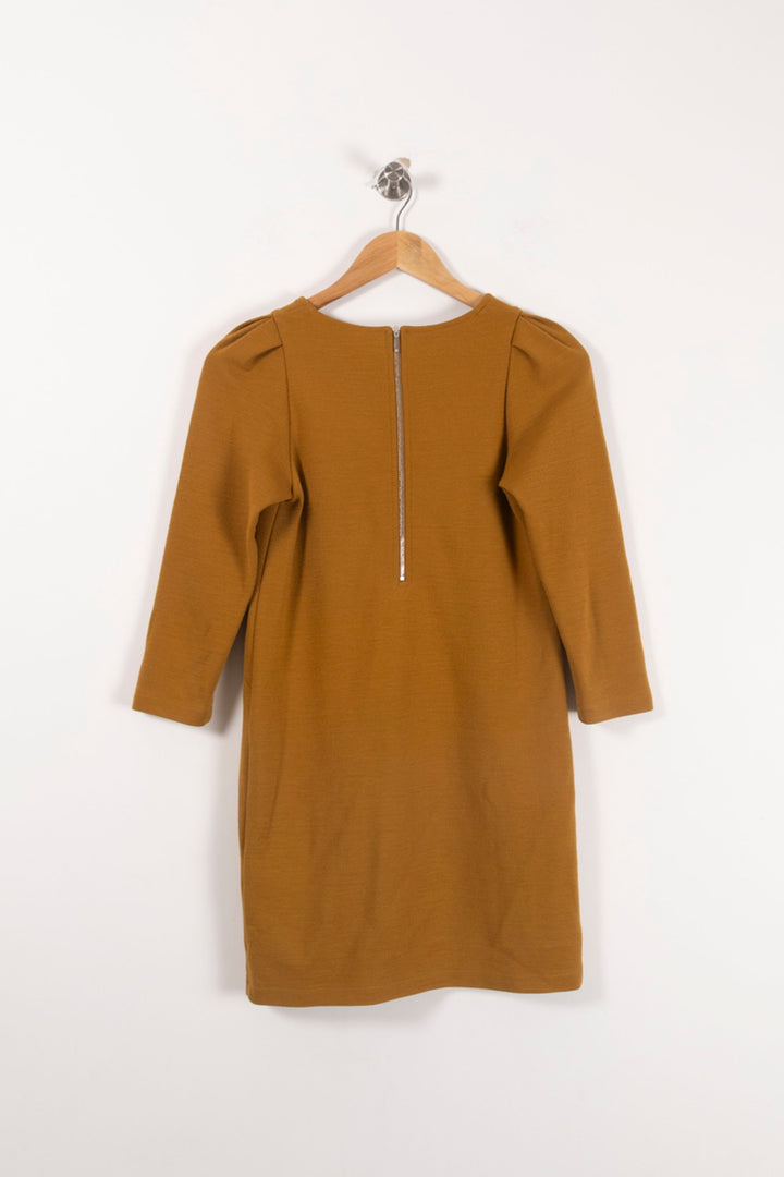 Robe Courte Jaune - Taille S/36 de la marque Sessùn | PARAD93124 - Vendu par Paradigme - Image 4