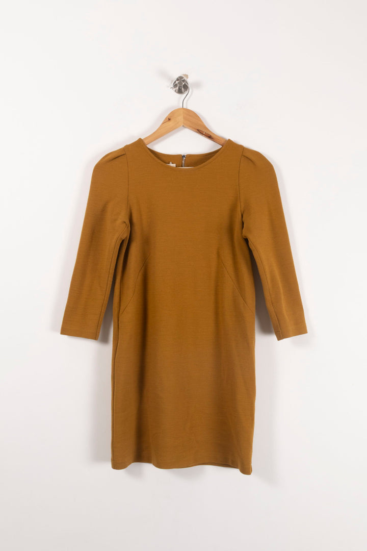 Robe Courte Jaune - Taille S/36 de la marque Sessùn | PARAD93124 - Vendu par Paradigme - Image 2