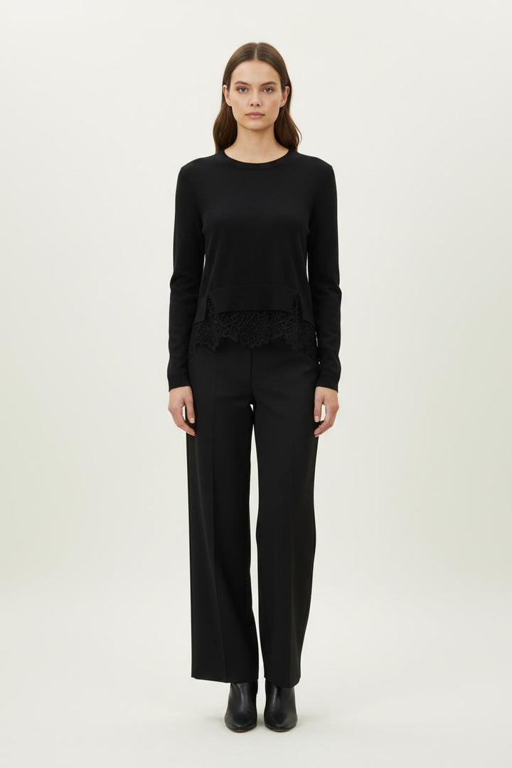 Pull Noir - Taille S/36 de la marque Suncoo | PARAD93132 - Vendu par Paradigme - Image 1