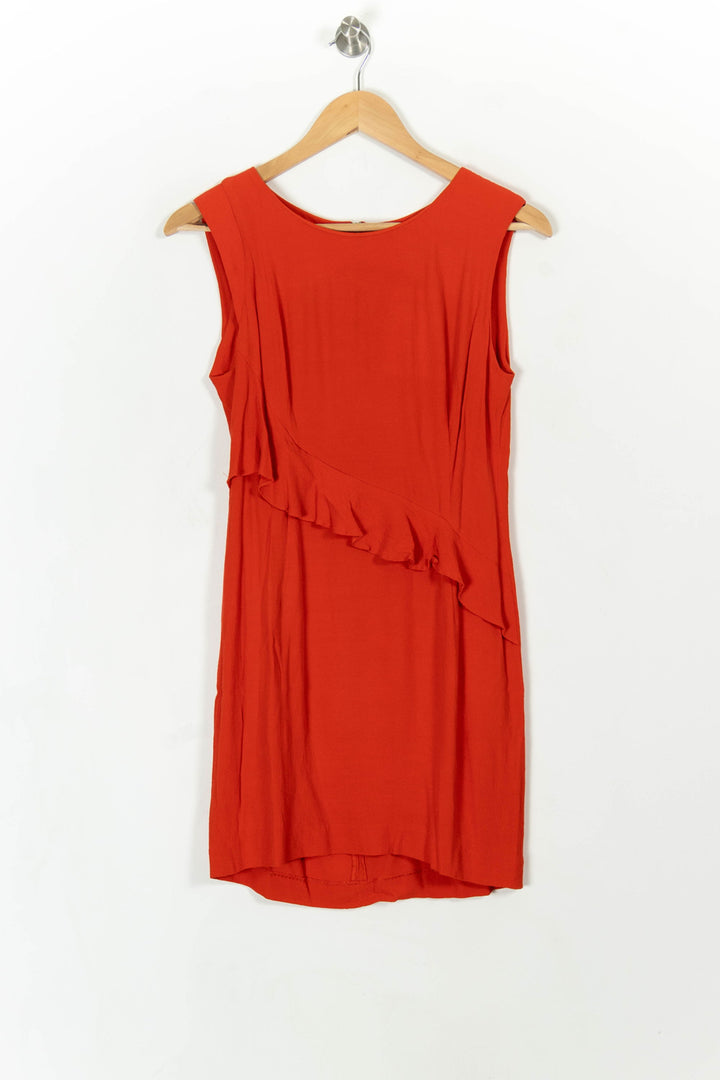 Robe Sans Manches Rouge - Taille M/38 de la marque Sandro | PARAD93139 - Vendu par Paradigme - Image 2