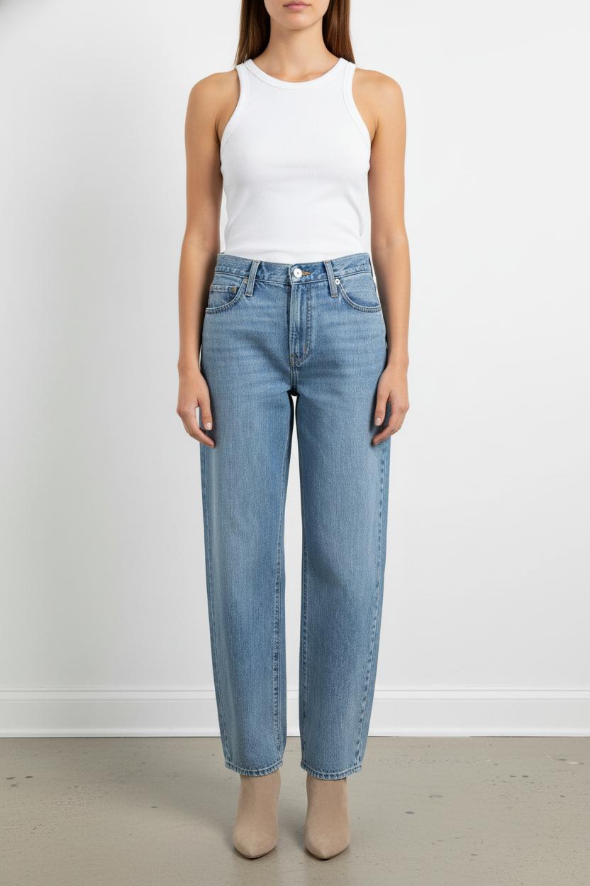 Jean Large Bleu - Taille S/36 de la marque Levi's | PARAD93146 - Vendu par Paradigme - Image 1