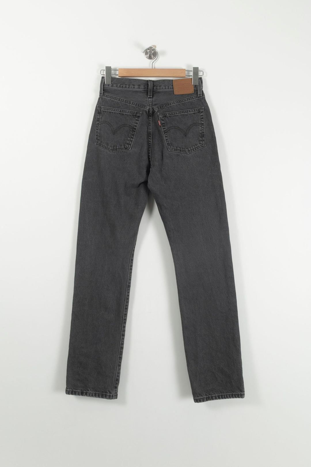 Jean Droit Noir - Taille S/36 de la marque Levi's | PARAD93147 - Vendu par Paradigme - Image 4