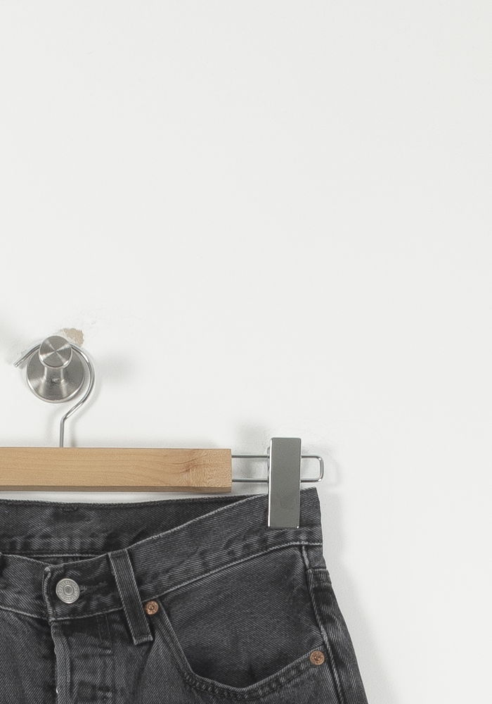 Jean Droit Noir - Taille S/36 de la marque Levi's | PARAD93147 - Vendu par Paradigme - Image 3