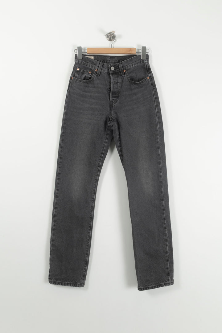 Jean Droit Noir - Taille S/36 de la marque Levi's | PARAD93147 - Vendu par Paradigme - Image 2