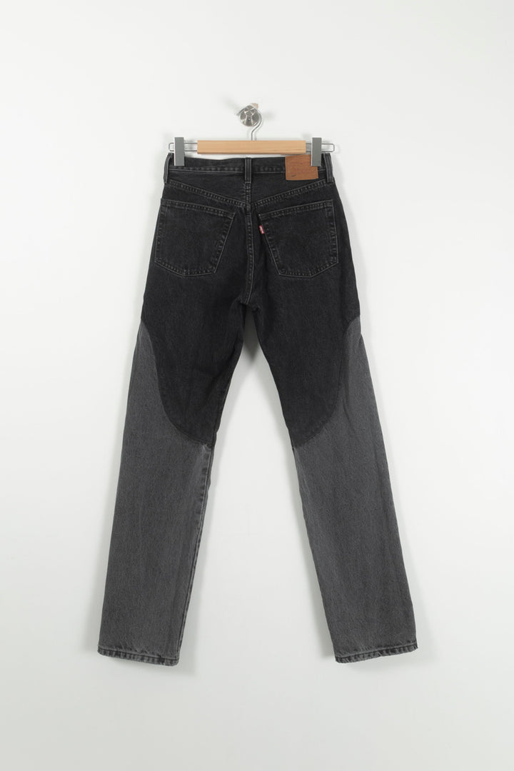 Jean Droit Noir et Gris - Taille S/36 de la marque Levi's | PARAD93148 - Vendu par Paradigme - Image 4
