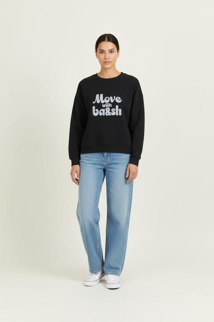 Sweatshirt Noir - Taille S/36 de la marque ba&sh | PARAD93149 - Vendu par Paradigme - Image 1