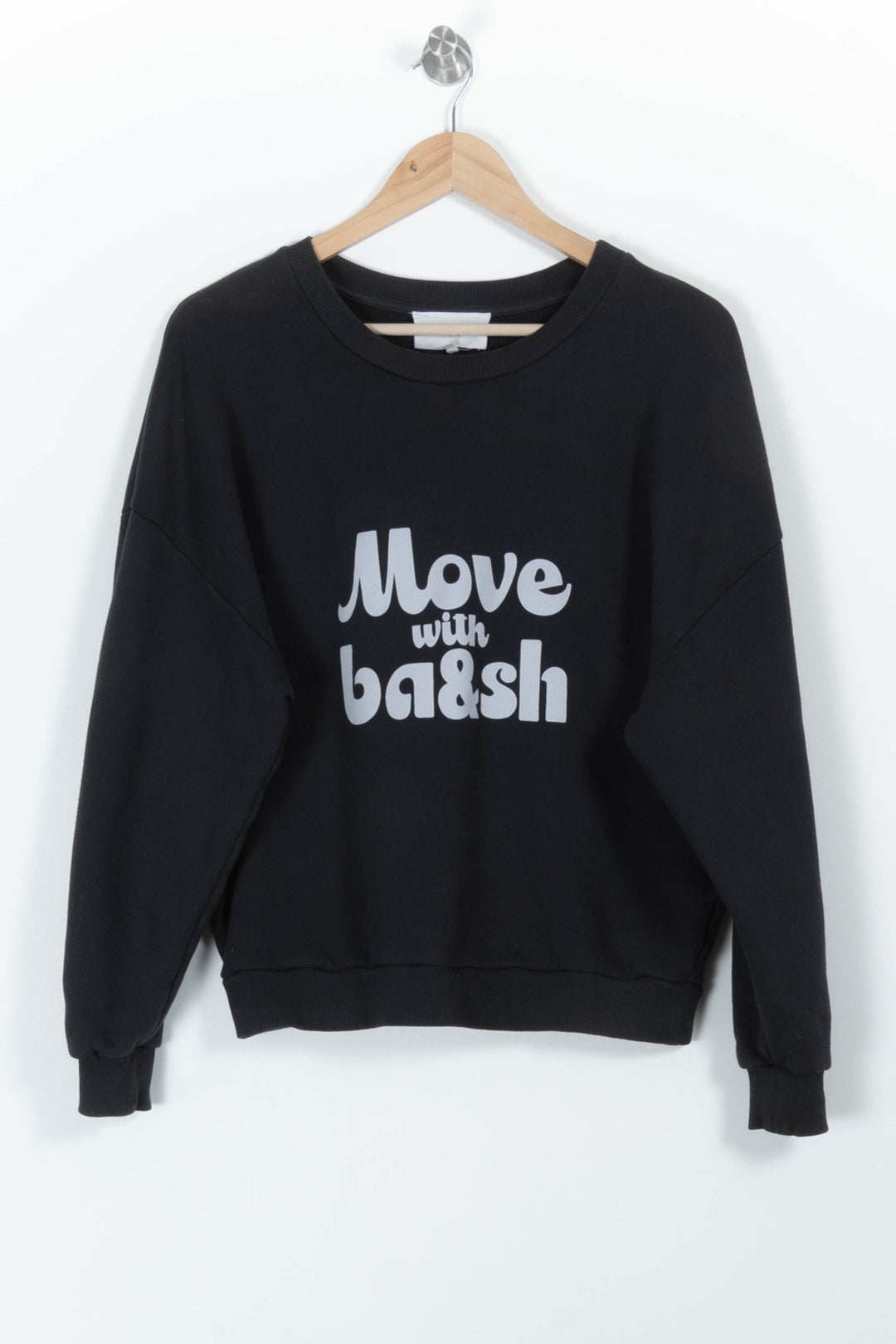 Sweatshirt Noir - Taille S/36 de la marque ba&sh | PARAD93149 - Vendu par Paradigme - Image 2