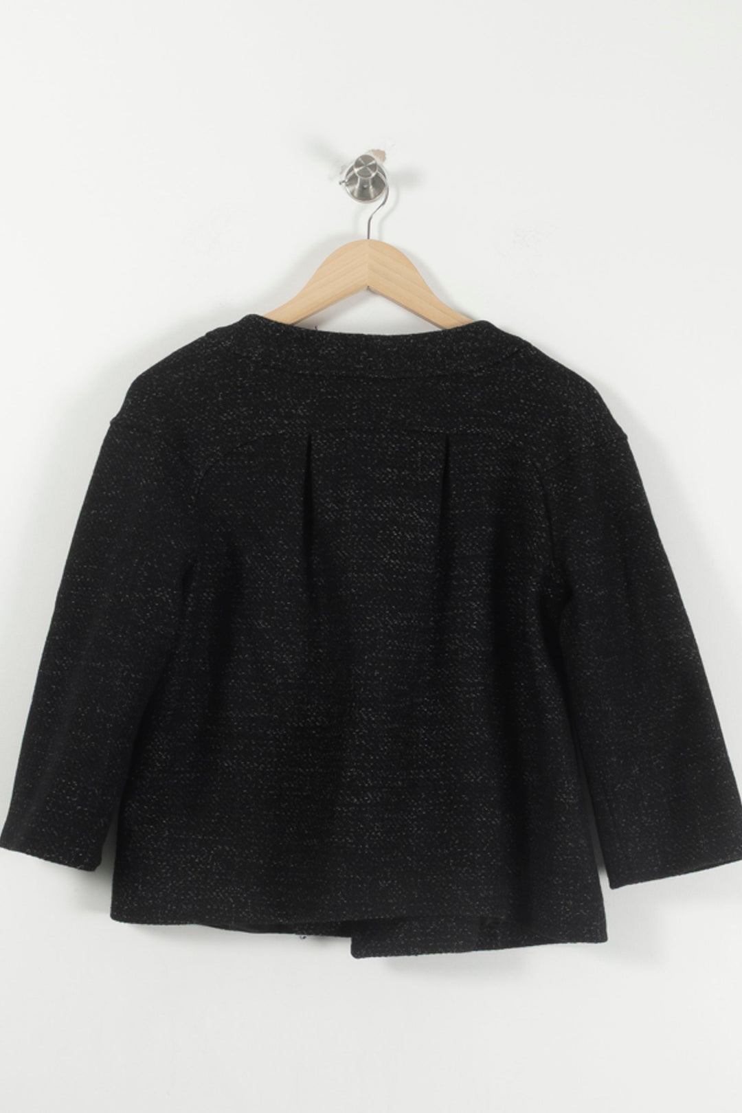 Veste Noire - Taille M/38 de la marque Sandro | PARAD93150 - Vendu par Paradigme - Image 4