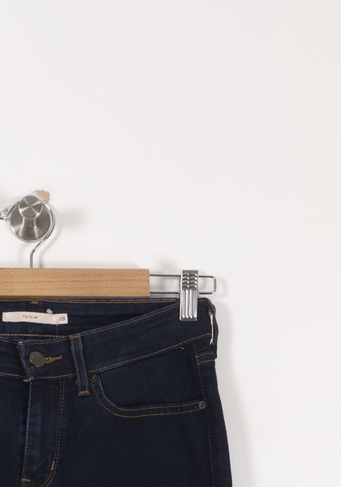Jean Slim Bleu - Taille M/38 de la marque Levi's | PARAD93151 - Vendu par Paradigme - Image 3