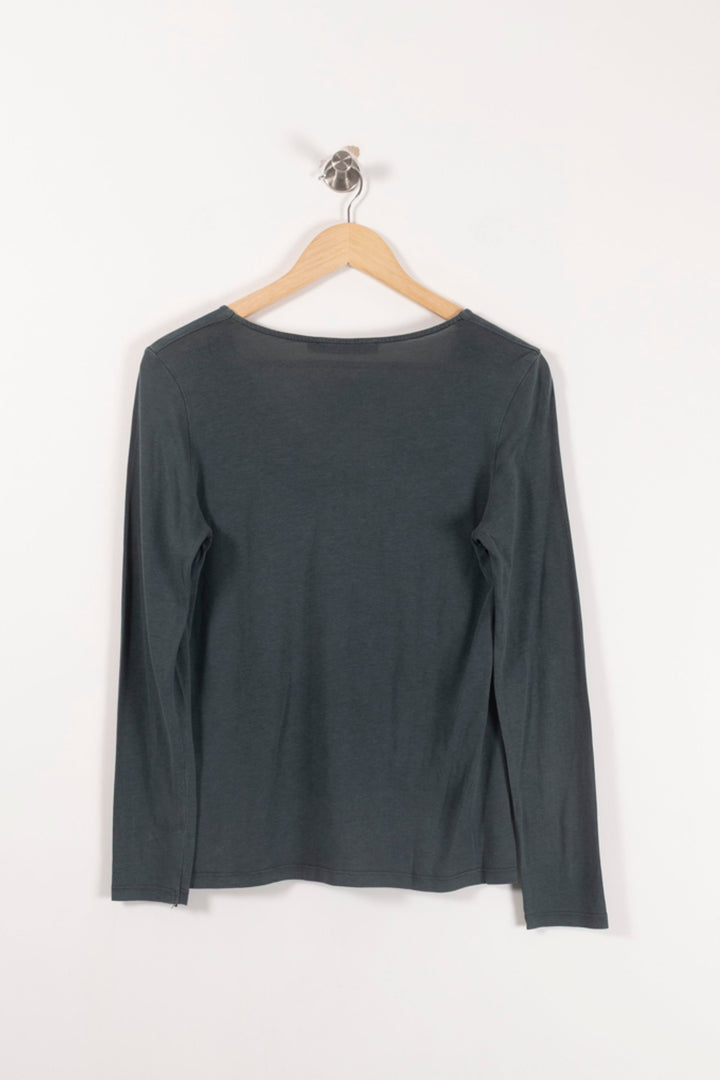 Pull Vert - Taille S/36 de la marque La Fée Maraboutée | PARAD93156 - Vendu par Paradigme - Image 4