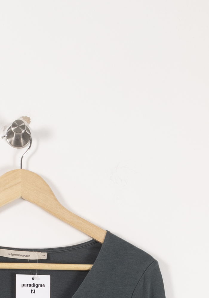 Pull Vert - Taille S/36 de la marque La Fée Maraboutée | PARAD93156 - Vendu par Paradigme - Image 3