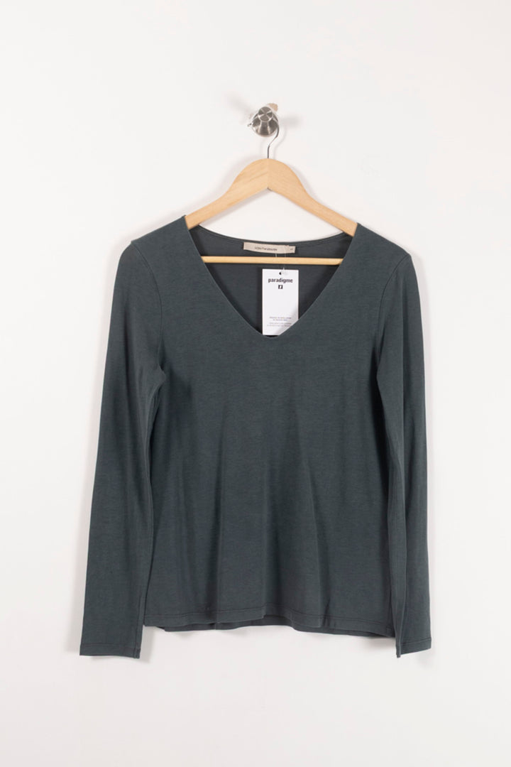 Pull Vert - Taille S/36 de la marque La Fée Maraboutée | PARAD93156 - Vendu par Paradigme - Image 2