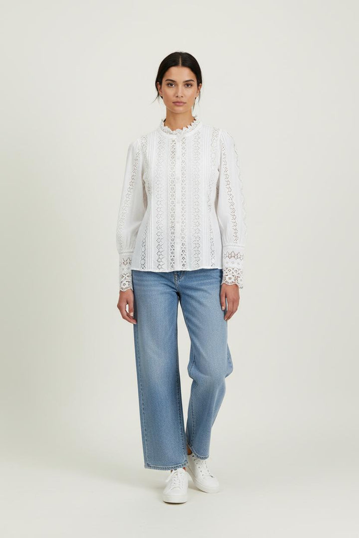 Blouse Blanche - Taille M/38 de la marque Sézane | PARAD93160 - Vendu par Paradigme - Image 1