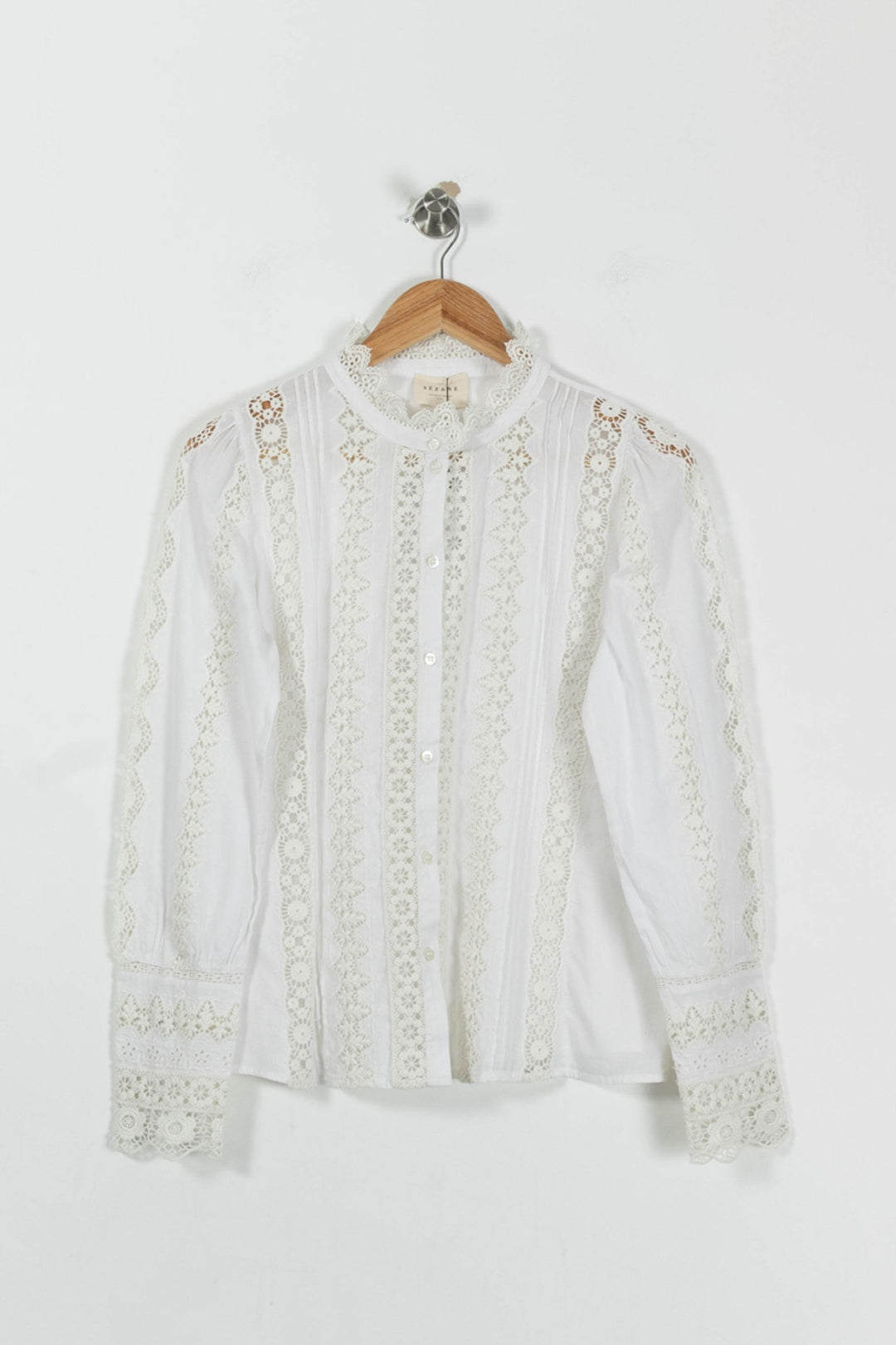 Blouse Blanche - Taille M/38 de la marque Sézane | PARAD93160 - Vendu par Paradigme - Image 2