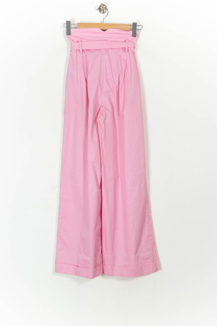 Pantalon Large Rose - Taille XS/34 de la marque Tara Jarmon | PARAD93171 - Vendu par Paradigme - Image 4