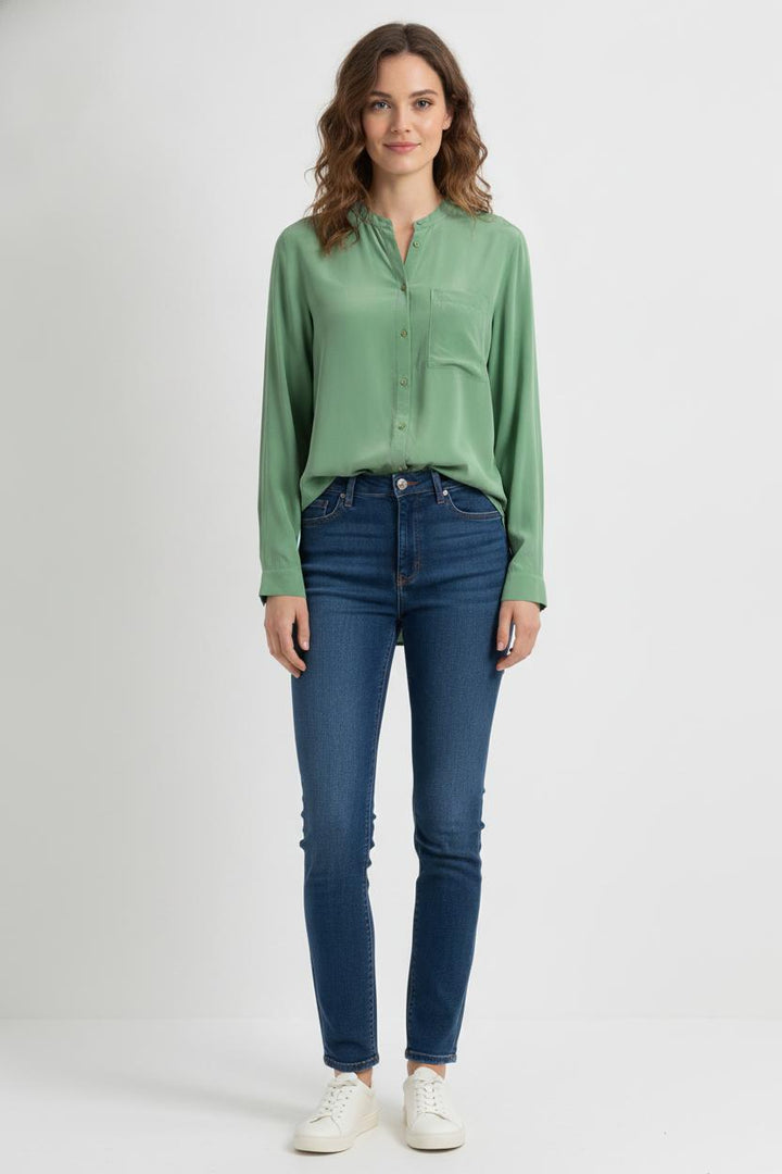 Chemise Verte - Taille S/36 de la marque American Vintage | PARAD93172 - Vendu par Paradigme - Image 1