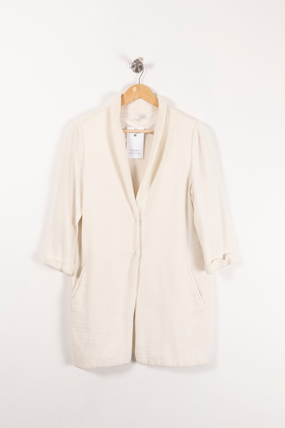 Veste Beige - Taille XS/34 de la marque ba&sh | PARAD93174 - Vendu par Paradigme - Image 2