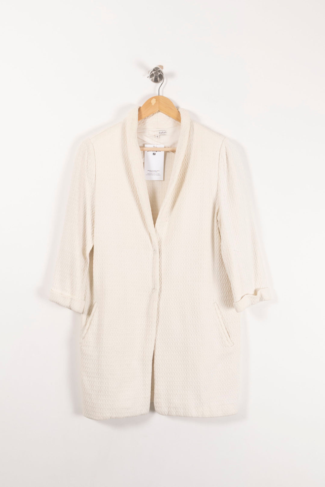 Veste Beige - Taille XS/34 de la marque ba&sh | PARAD93174 - Vendu par Paradigme - Image 2