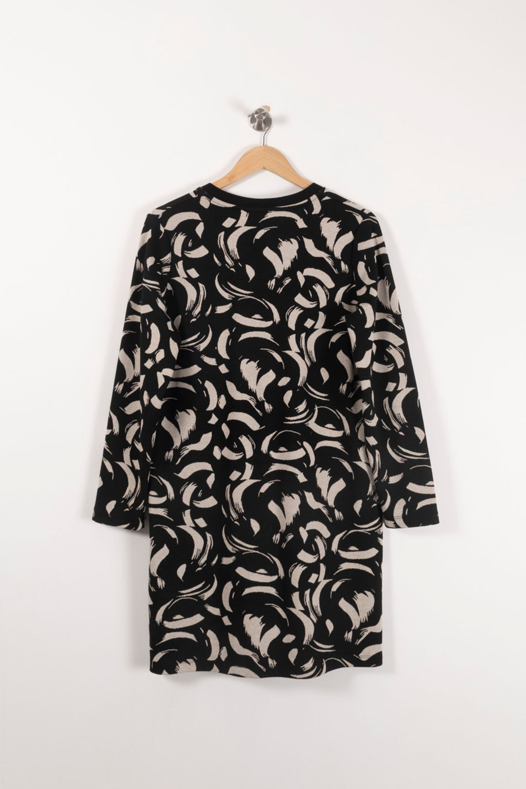 Robe Noire et Beige - Taille XL/42 de la marque La Fée Maraboutée | PARAD93177 - Vendu par Paradigme - Image 4
