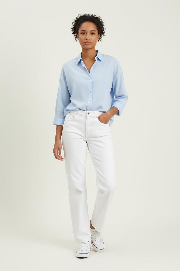 Jean Blanc - Taille XS/34 de la marque Claudie Pierlot | PARAD93187 - Vendu par Paradigme - Image 1