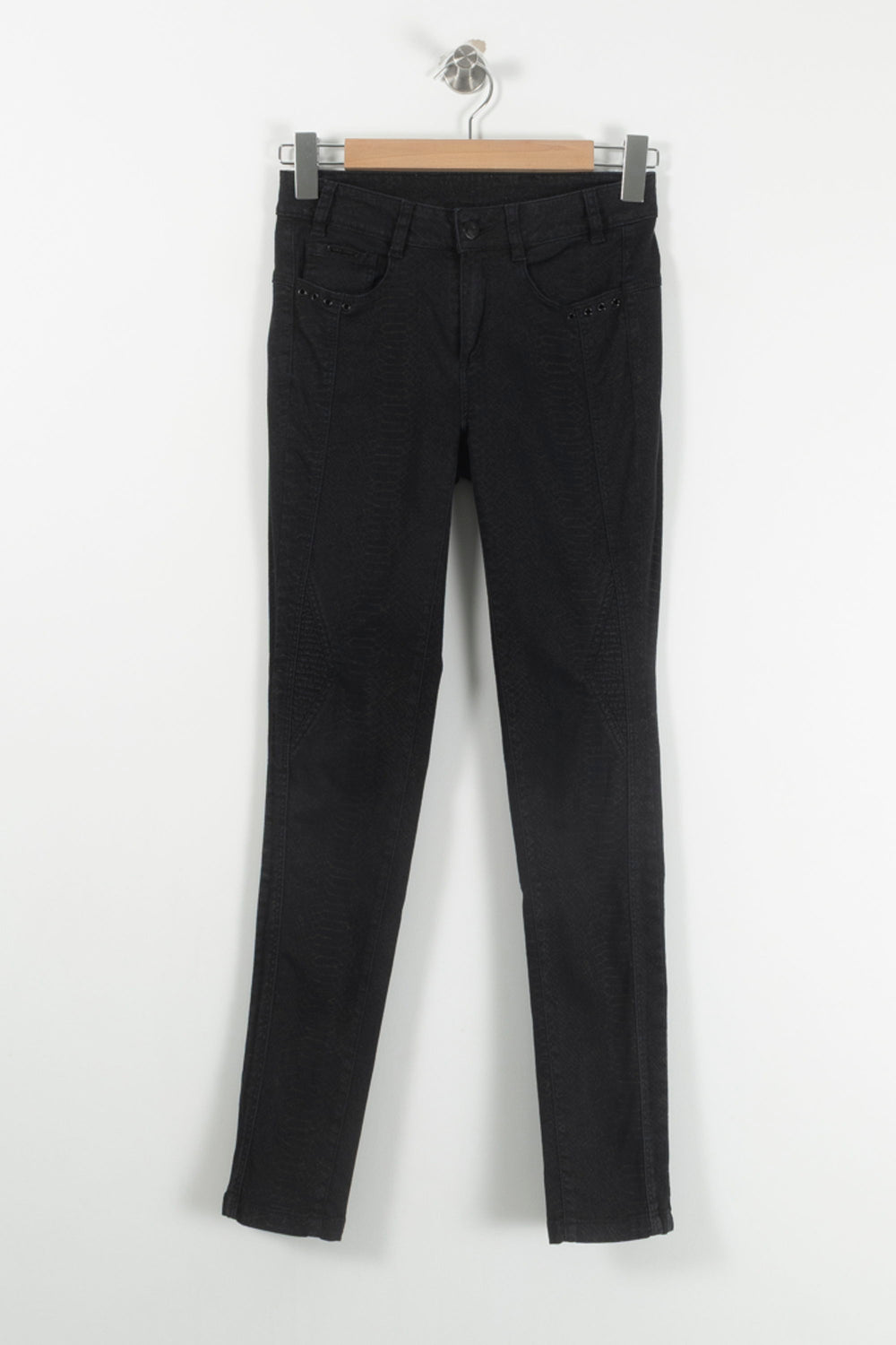 Jean Noir - Taille XS/34 de la marque One Step | PARAD93192 - Vendu par Paradigme - Image 2