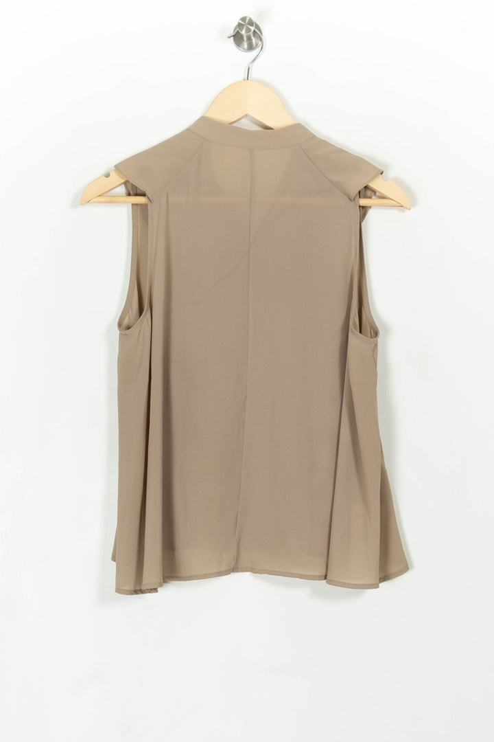 Blouse Sans Manches Beige - Taille S/36 de la marque Imperial | PARAD93194 - Vendu par Paradigme - Image 4