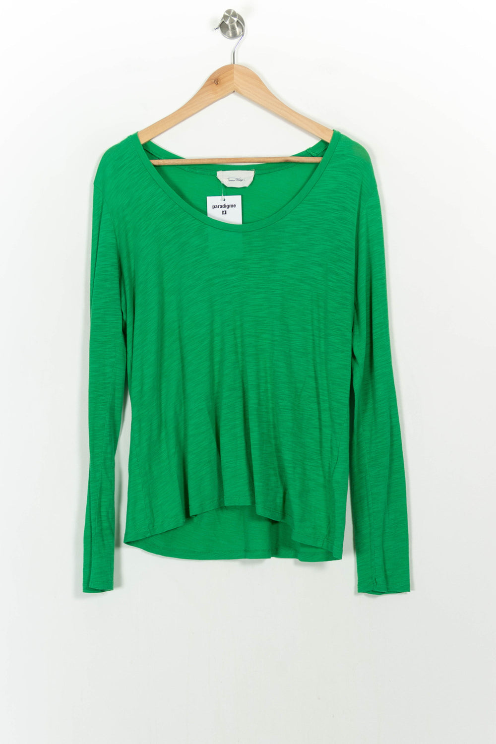 Pull Vert - Taille L/40 de la marque American Vintage | PARAD93203 - Vendu par Paradigme - Image 2