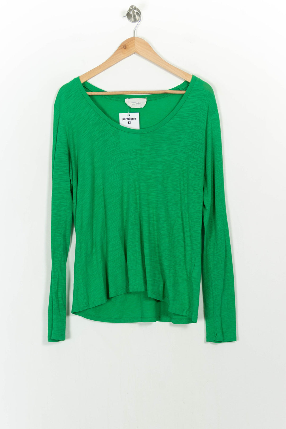 Pull Vert - Taille L/40 de la marque American Vintage | PARAD93203 - Vendu par Paradigme - Image 2