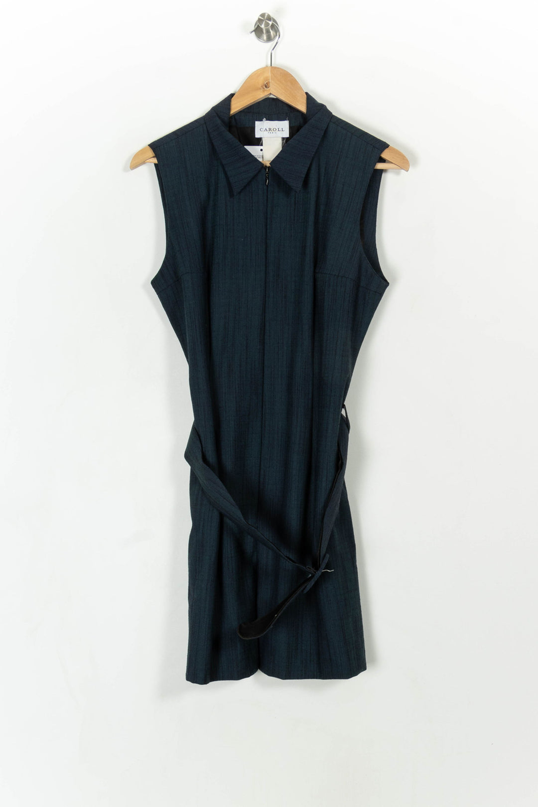 Robe Chemise Bleue - Taille XL/42 de la marque Caroll | PARAD93214 - Vendu par Paradigme - Image 2