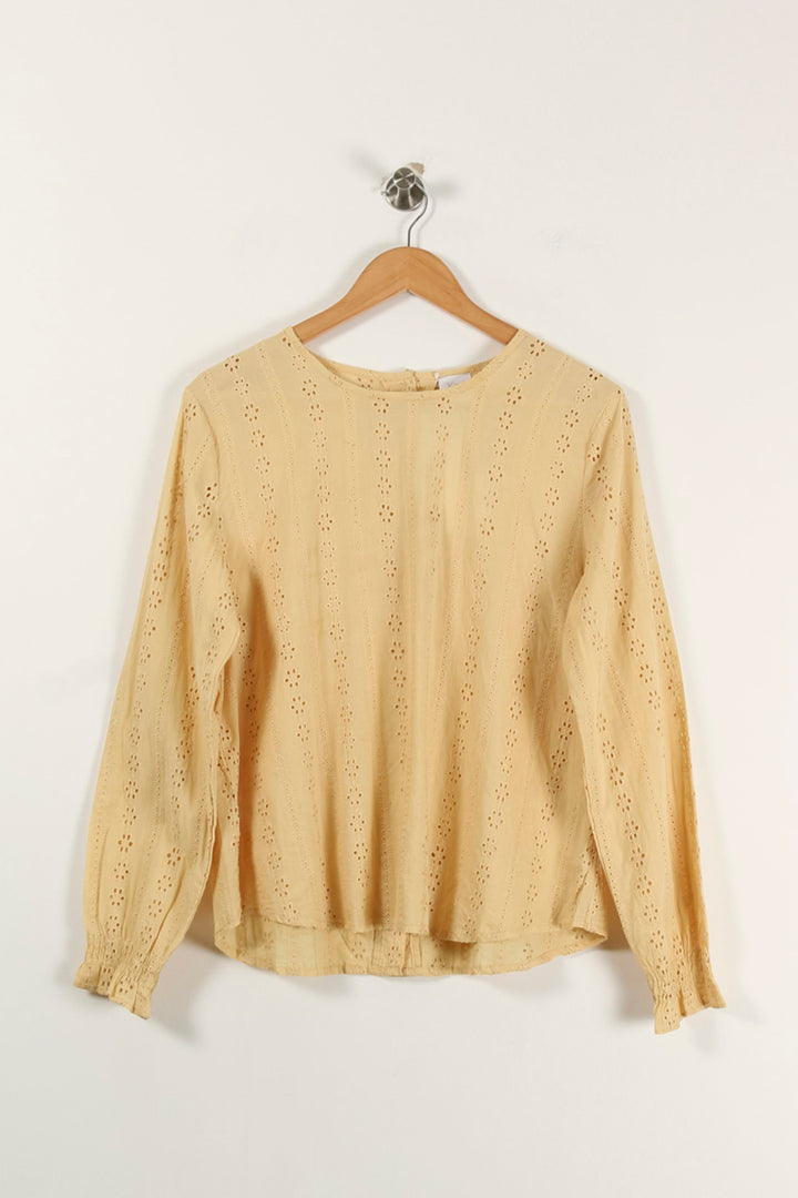 Blouse Jaune - Taille L/40 de la marque Karl Marc John | PARAD93219 - Vendu par Paradigme - Image 2